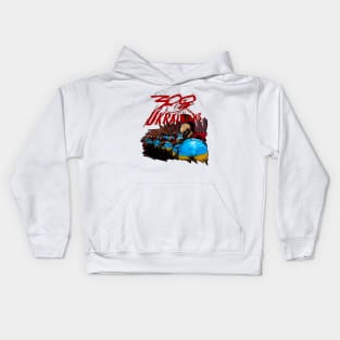 war in ukraine 300 Ukrainians Kids Hoodie